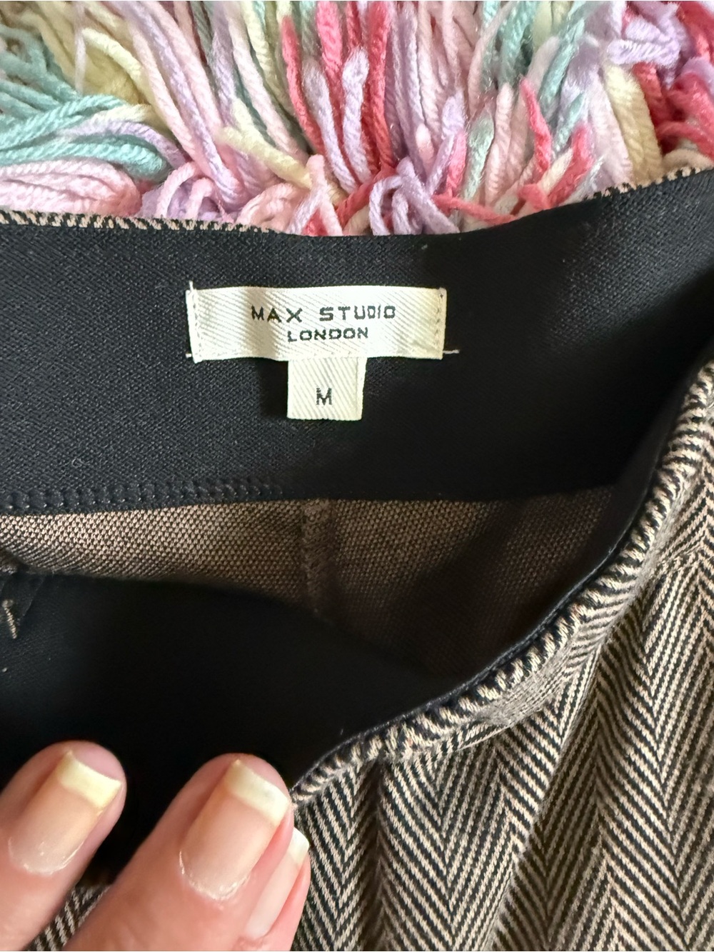 LOT OF 5  Pants Size M/6. ZARA, Zara Woman, Max Studio, GAP, Petal & Pup - Picture 7 of 16
